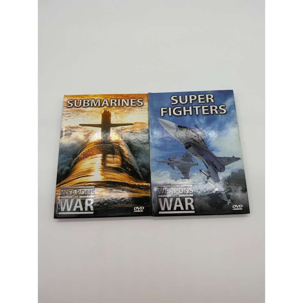 Weapons of War DVD Collection - Super Fighters & Submarines Docu lot of‎ 2